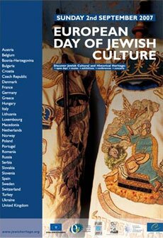 Cartel 8ª Jornada Europea de la Cultura Judía