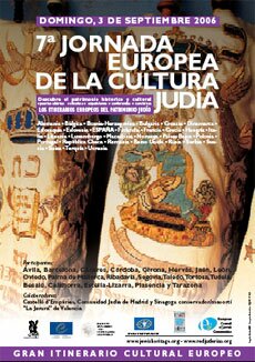 Cartel 7ª Jornada Europea de la Cultura Judía
